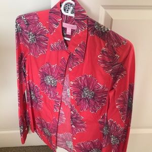 Lilly Pulitzer button down shirt